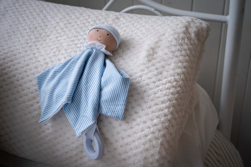 Bonikka Blue Cherub Baby Comforter 0+