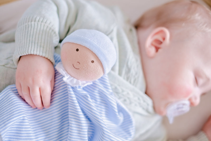 Bonikka Blue Cherub Baby Comforter 0+