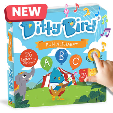 Ditty Bird -  Fun Alphabet ABC Song - Musical Board Book