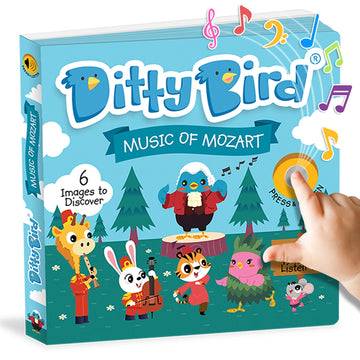 Ditty Bird - Music of Mozart - Musical Sound Board Book