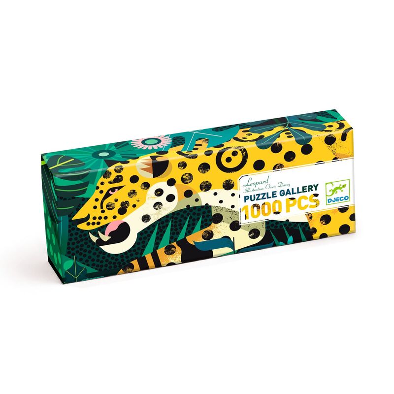 Djeco - Leopard 1000pc Gallery Jigsaw Puzzle