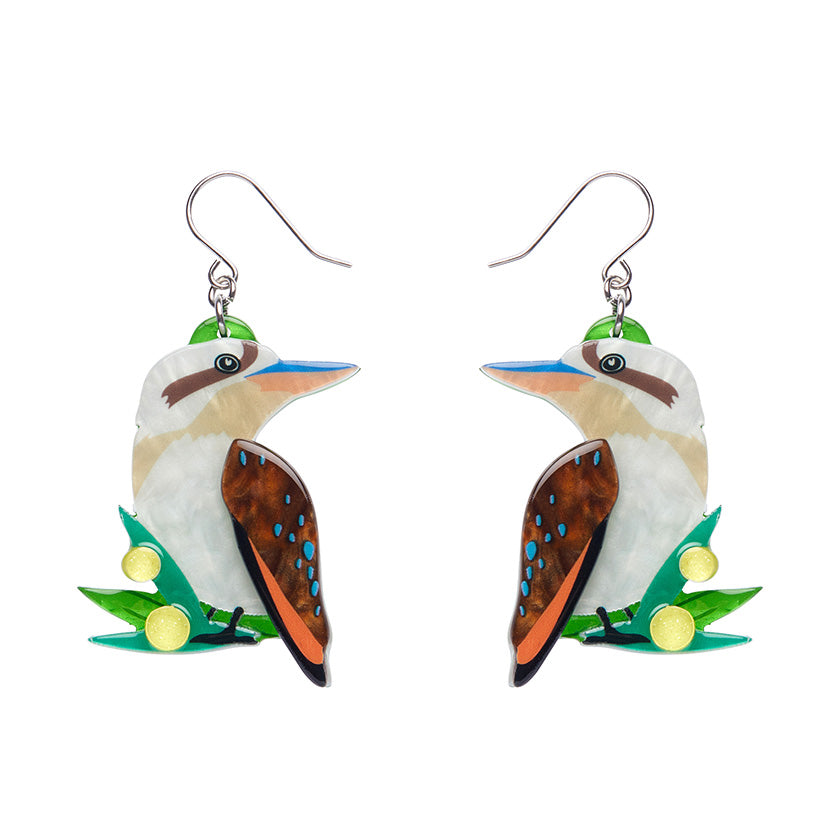 Erstwilder -  Australiana Kirby the Kookaburra Drop Earrings