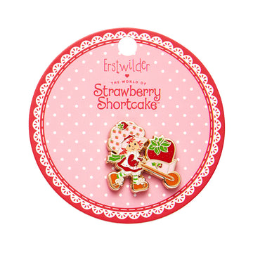 Erstwilder x Strawberry Shortcake - Wheelbarrow Enamel Pin