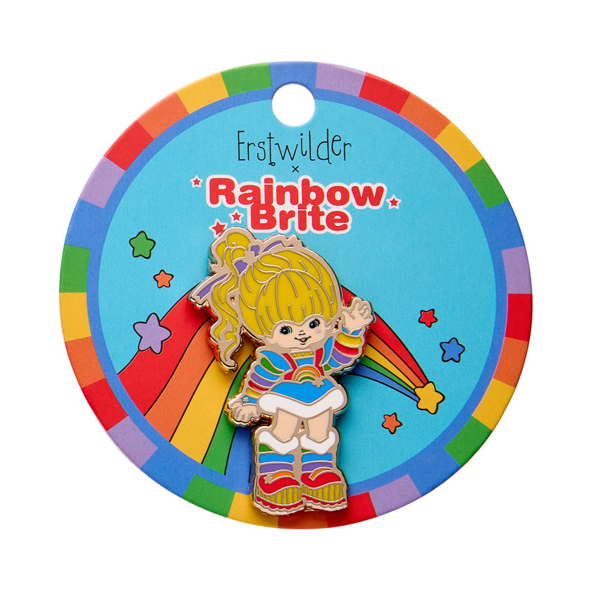 Erstwilder x Rainbow Brite Says Hello Enamel Pin