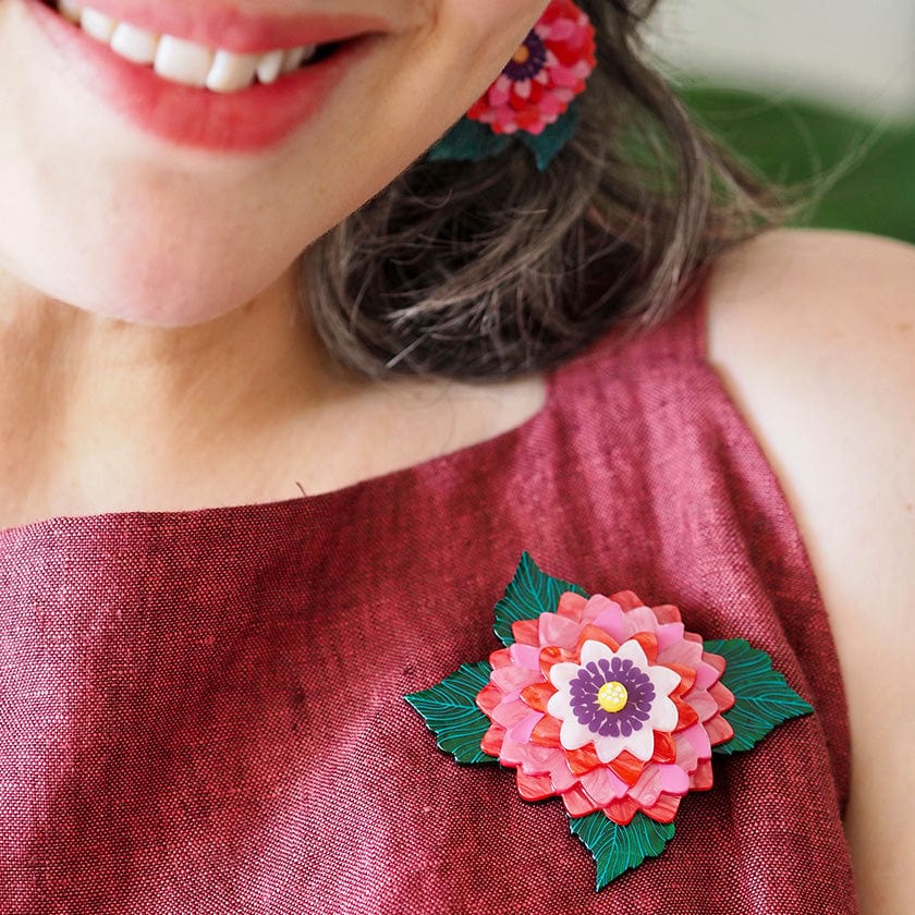 Erstwilder -  Dazzling Dahlia Brooch (Jocelyn Proust)