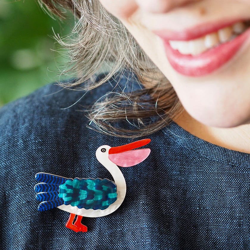 Erstwilder -  Pelican Perfection Brooch (Jocelyn Proust)