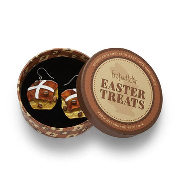 Erstwilder -  Hot Cross Buns Cravings Earrings