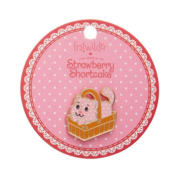Erstwilder x Strawberry Shortcake 2 - Cozy Custard Cat Enamel Pin