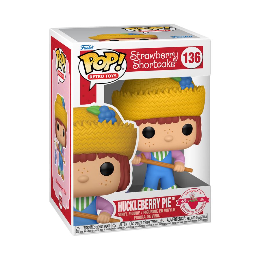 Strawberry Shortcake 45th Anniversary - Huckleberry Pie POP! Vinyl Figure No. 136