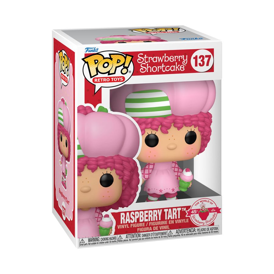 Strawberry Shortcake 45th Anniversary - Raspberry Tart POP! Vinyl Figure No. 137