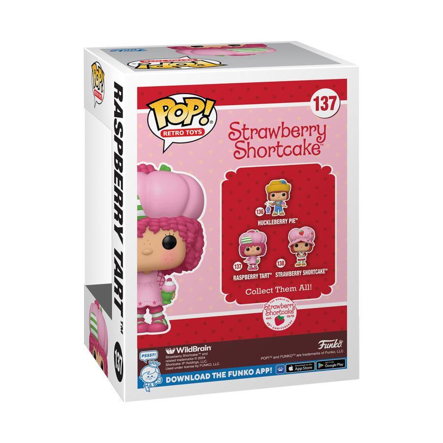 Strawberry Shortcake 45th Anniversary - Raspberry Tart POP! Vinyl Figure No. 137