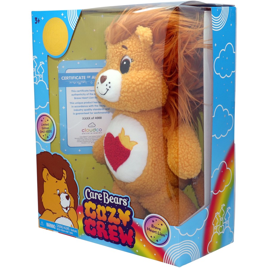 Care Bears - Cousin Brave Heart Lion - Cozy Crew Limited Edition