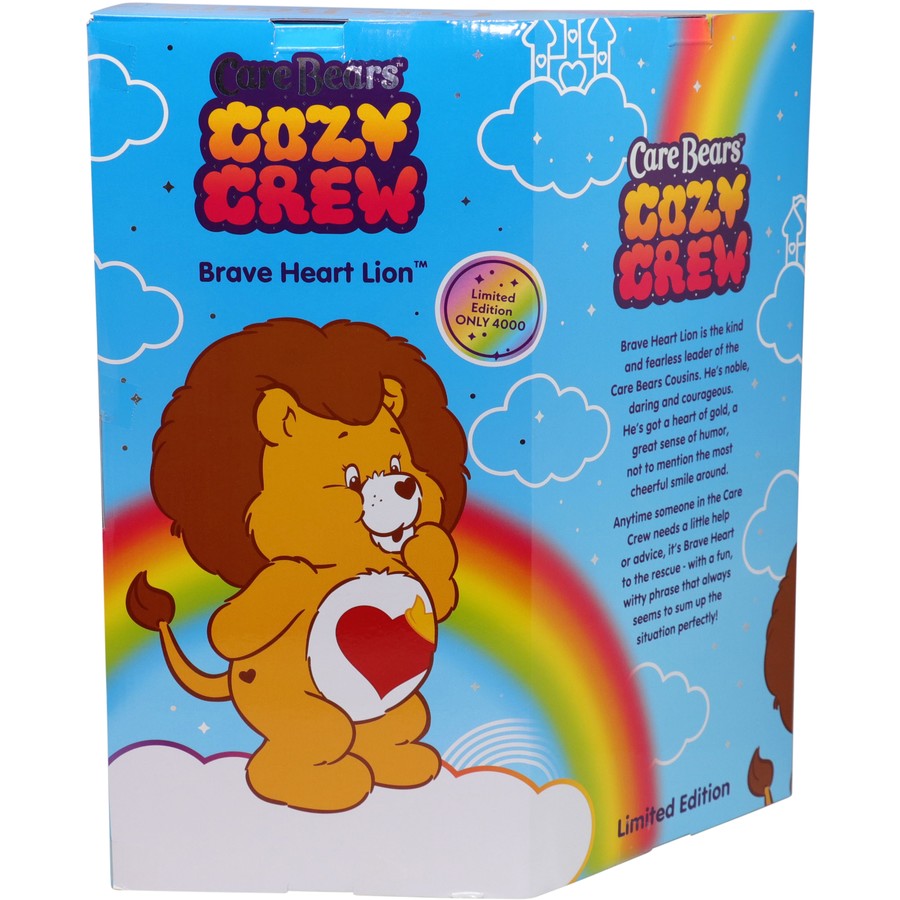 Care Bears - Cousin Brave Heart Lion - Cozy Crew Limited Edition
