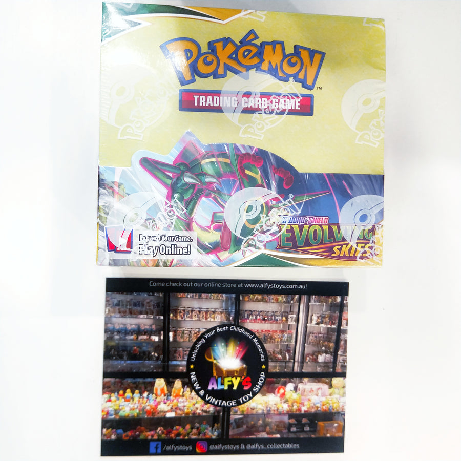 Pokemon - Sword & Shield Evolving Skies Booster Packs Sealed Box