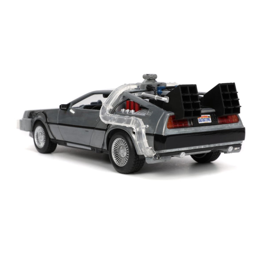 Back to the Future - Delorean Time Machine 1:24 Scale Diecast Model Car