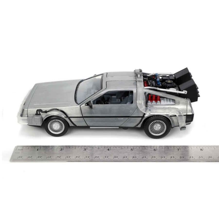 Back to the Future - Delorean Time Machine 1:24 Scale Diecast Model Car