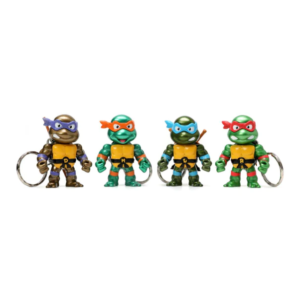 TMNT - Metals Keychain Figurines Set of 4 Turtles
