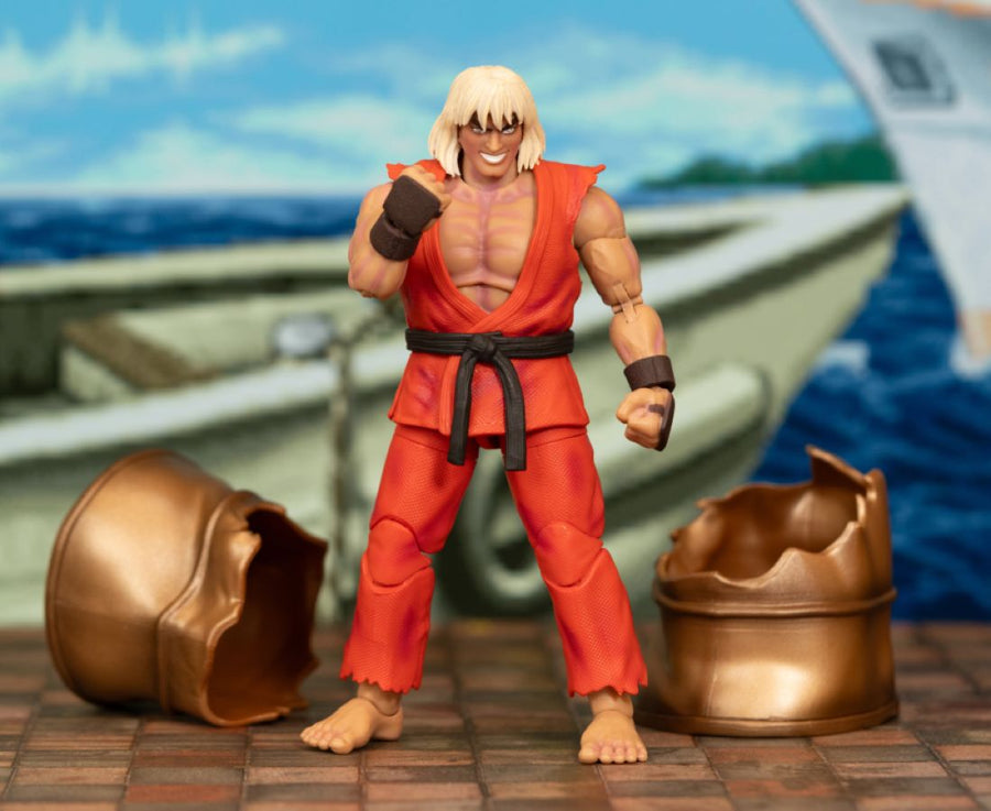 Street Fighter - Violent KEN 6” Deluxe Action Figure