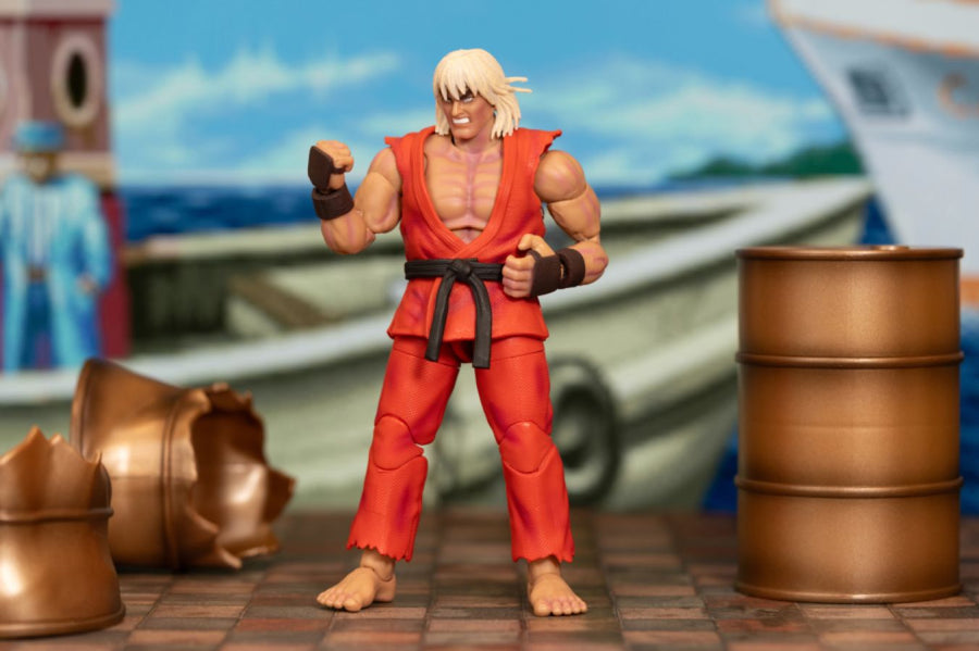 Street Fighter - Violent KEN 6” Deluxe Action Figure