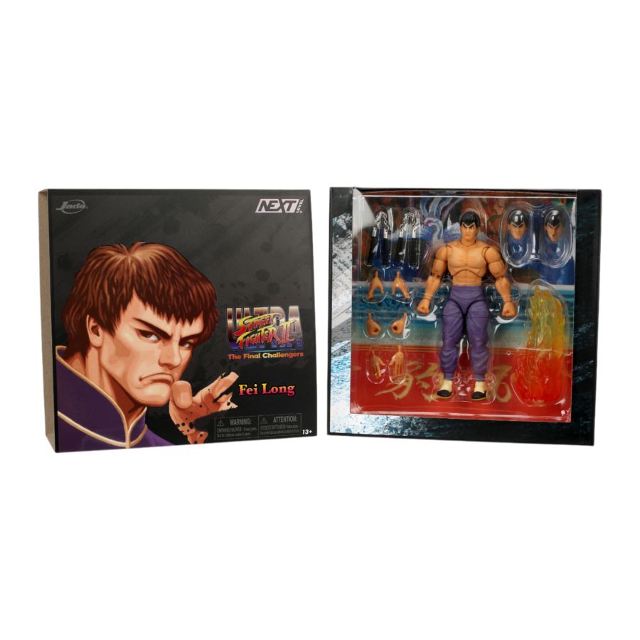 Street Fighter - FEI LONG Deluxe 6” Action Figure