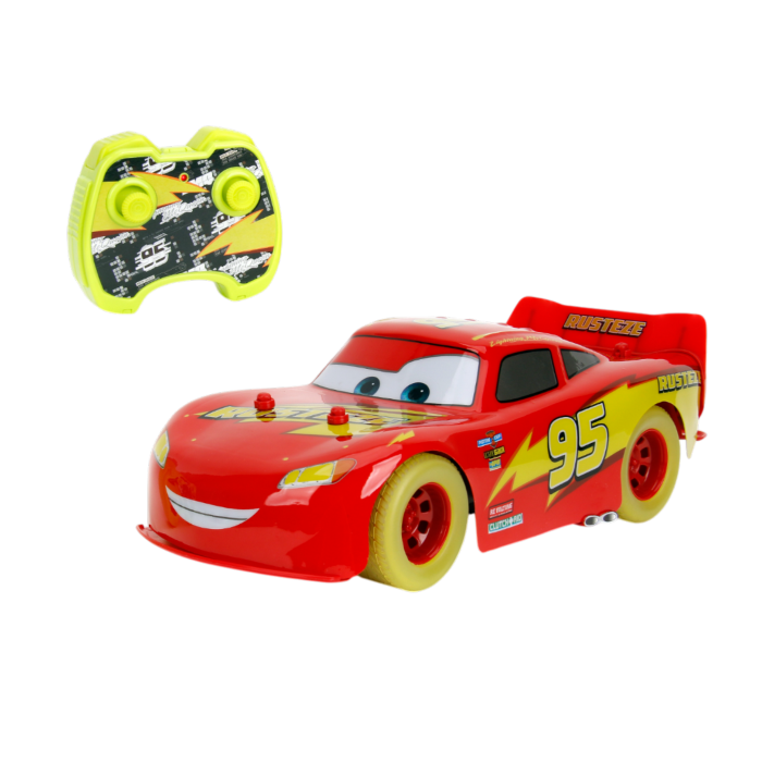 Cars - 1:14 Lightning Mcqueen (Glow) Remote Control Car
