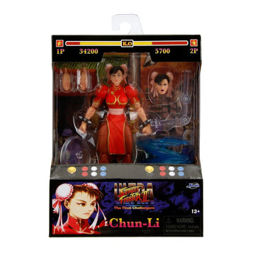 Street Fighter - CHUN LI 6” Player 2 Action Figure