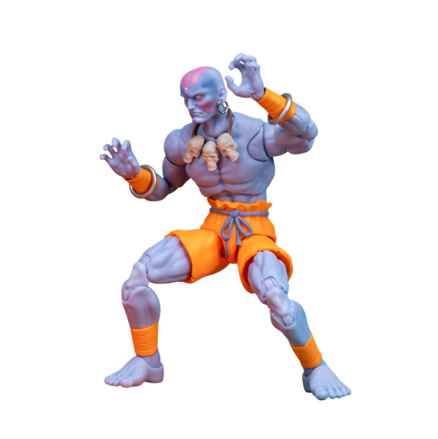 Street Fighter II - SDCC Convention Special Deluxe DHALSIM Player II  6” Action Figure