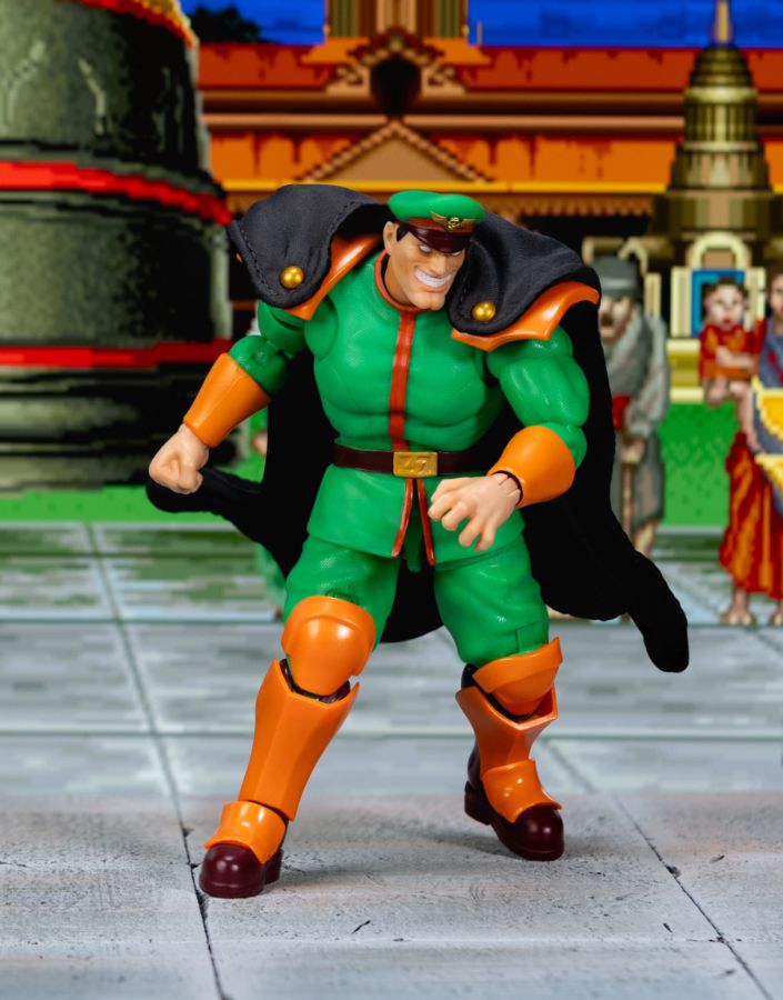 Street Fighter - M. BISON Player 2 Deluxe Convention Exclusive 6” Action Figure