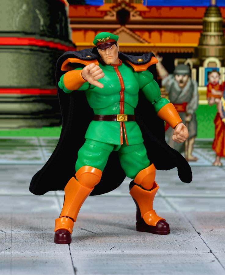 Street Fighter - M. BISON Player 2 Deluxe Convention Exclusive 6” Action Figure