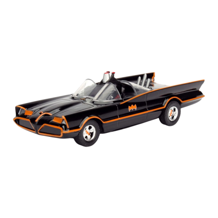 Batman (TV) - Batmobile 1:32 Free Rolling Diecast Vehicle