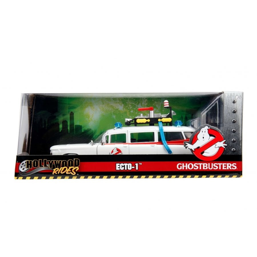 Ghostbusters (1984) - Ecto-1 1:24 Scale Diecast Model Car