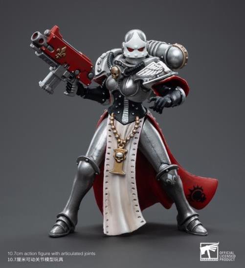 Joy Toy Warhammer 40K - SISTER IRMENGARD - Order of the Argent Shroud Battle Sisters - 1:18 Scale Action Figure