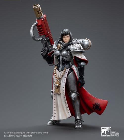 Joy Toy Warhammer 40K - SISTER IRMENGARD - Order of the Argent Shroud Battle Sisters - 1:18 Scale Action Figure