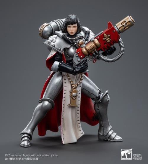 Joy Toy Warhammer 40K - SISTER IRMENGARD - Order of the Argent Shroud Battle Sisters - 1:18 Scale Action Figure