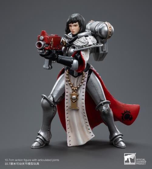 Joy Toy Warhammer 40K - SISTER IRMENGARD - Order of the Argent Shroud Battle Sisters - 1:18 Scale Action Figure