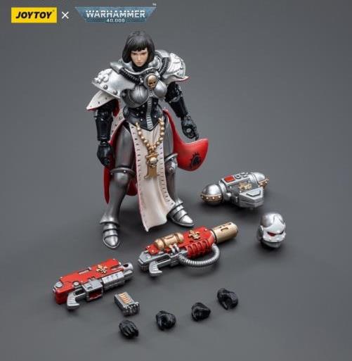 Joy Toy Warhammer 40K - SISTER IRMENGARD - Order of the Argent Shroud Battle Sisters - 1:18 Scale Action Figure