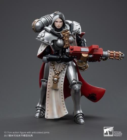 Joy Toy Warhammer 40K - SISTER VITAS - Order of the Argent Shroud Battle Sisters - 1:18 Scale Action Figure