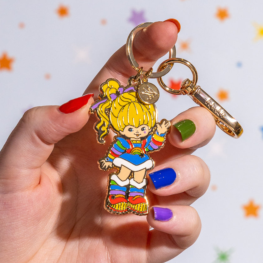 Erstwilder x Rainbow Brite - Rainbow Brite Says Hello Enamel Key Ring