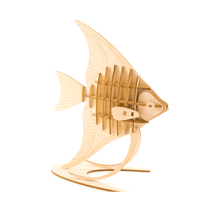 Kigumi - Angel Fish 3D Wooden Puzzle