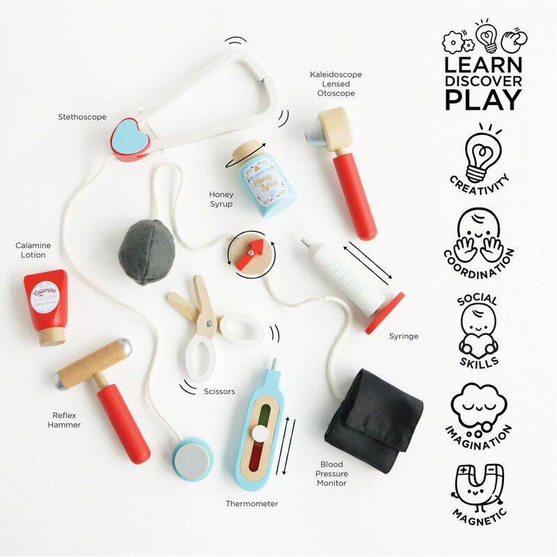 Le Toy Van - Wooden Doctor's Medical Kit
