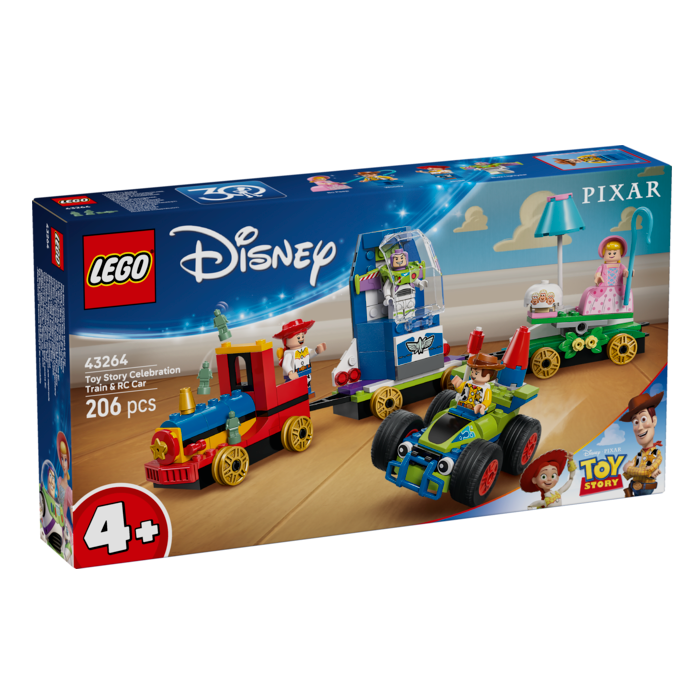LEGO - 43264 Disney Toy Story Celebration Train & RC Car