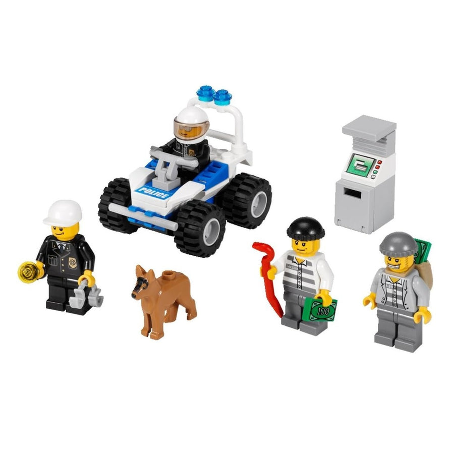LEGO - 7279 City Police Minifigures and Police dog