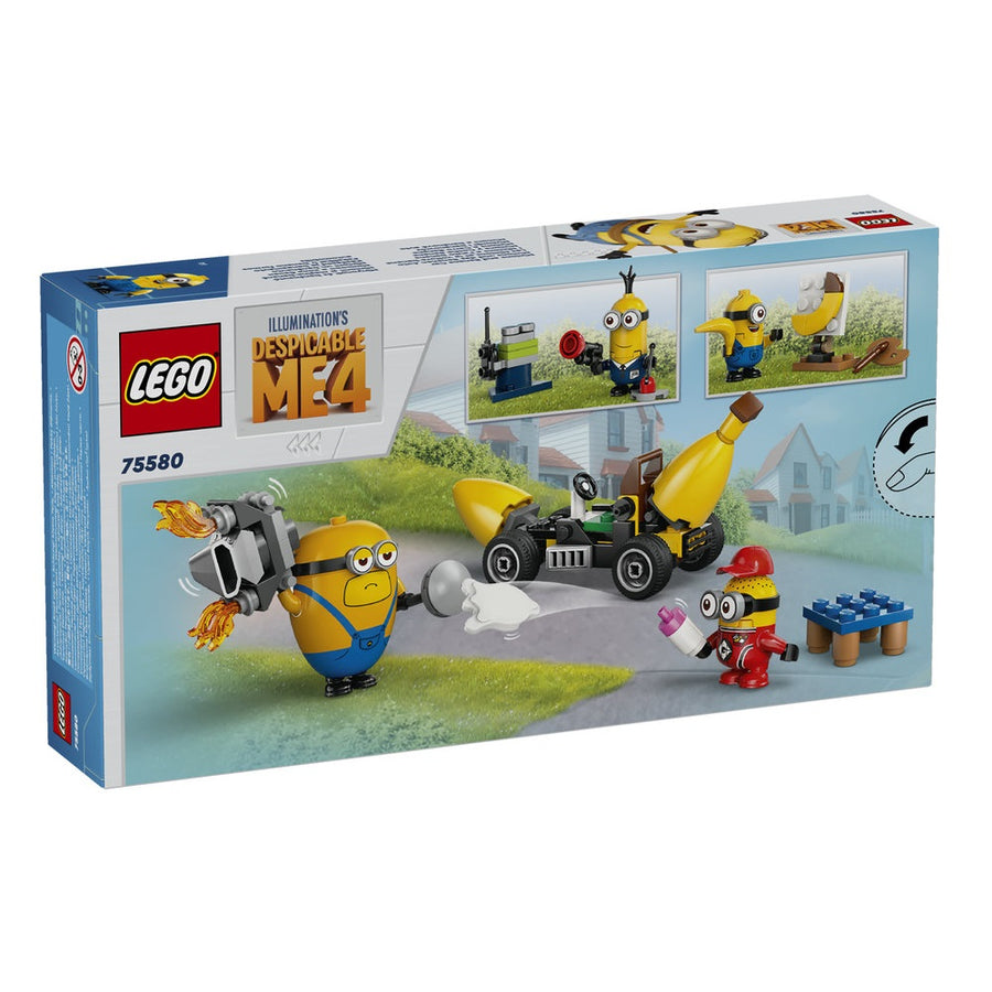 LEGO - 75580 Despicable Me 4 Minions & Banana Car