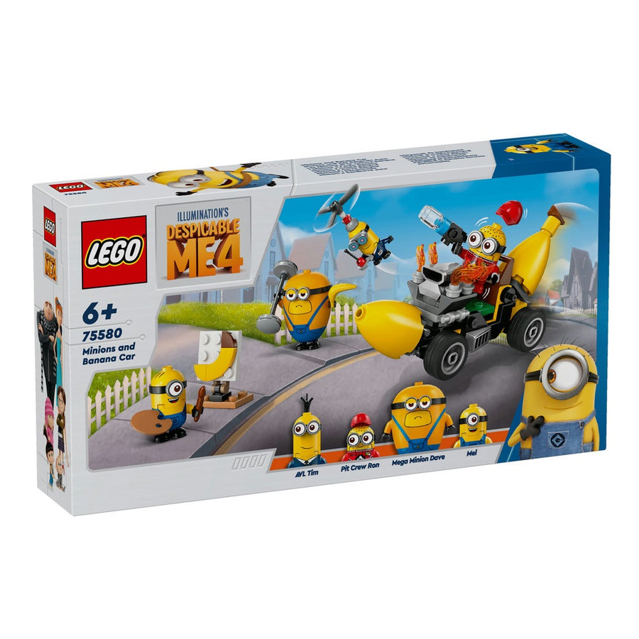 LEGO - 75580 Despicable Me 4 Minions & Banana Car