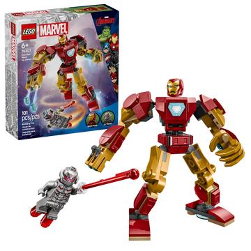 LEGO - 76307 Marvel Iron Man Mech vs. Ultron