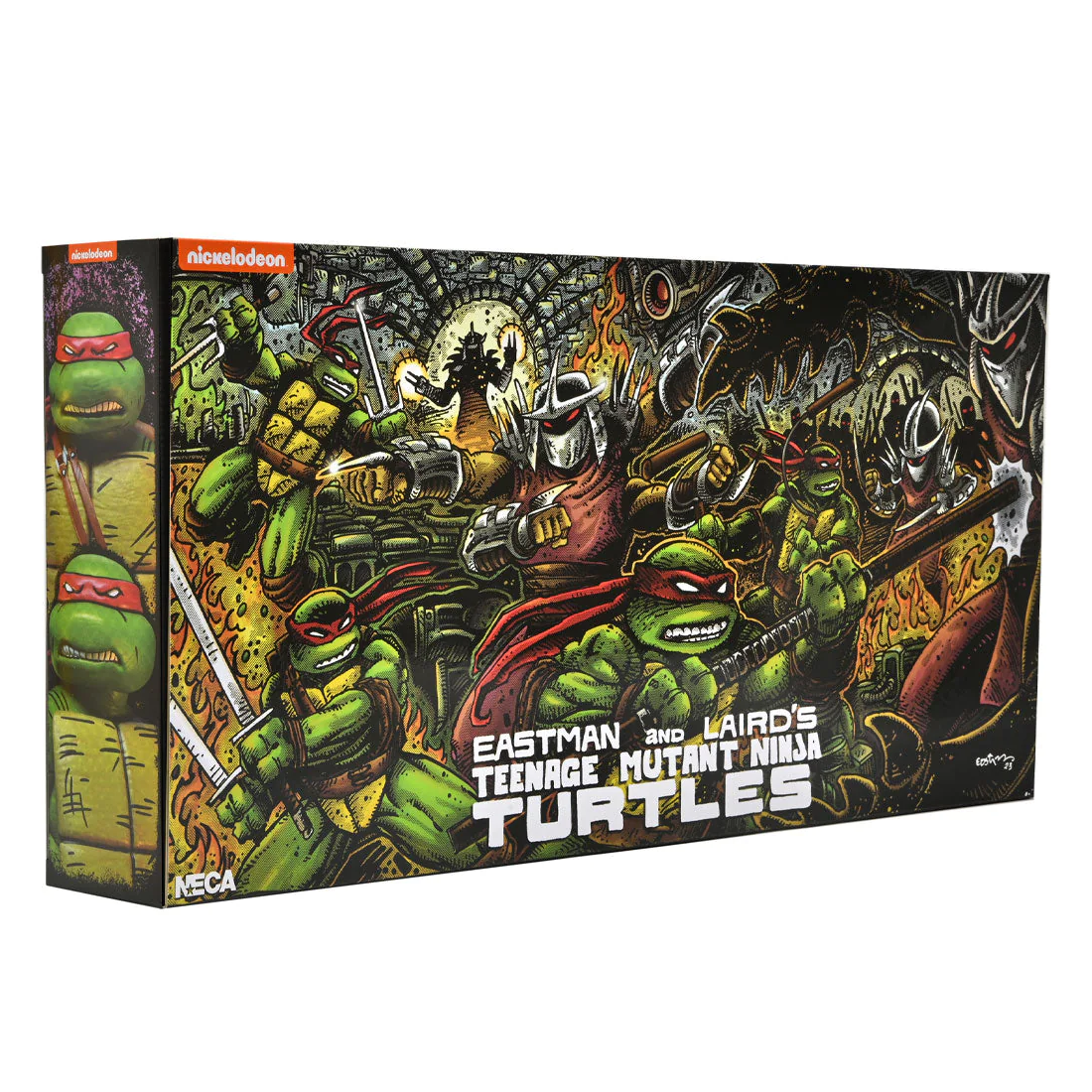 NECA TMNT all four Leonardo Donatello outlets Raphael Michelangelo