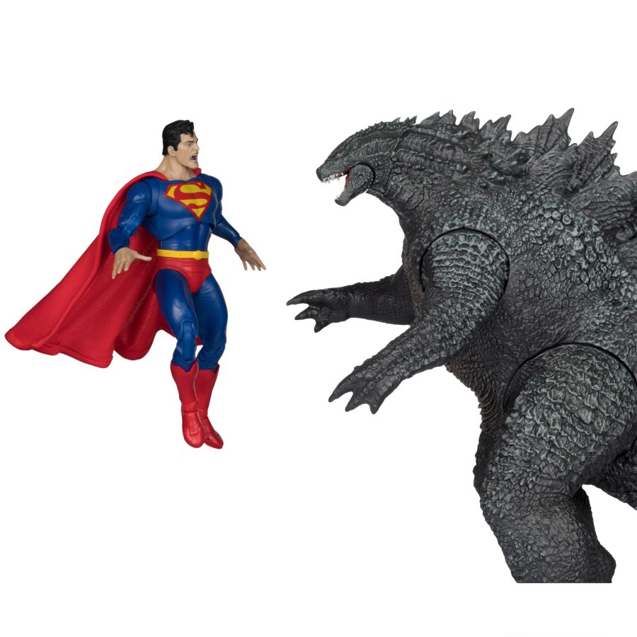 DC - Justice League Monsterverse: Superman Vs Godzilla Action Figure 3 Pack