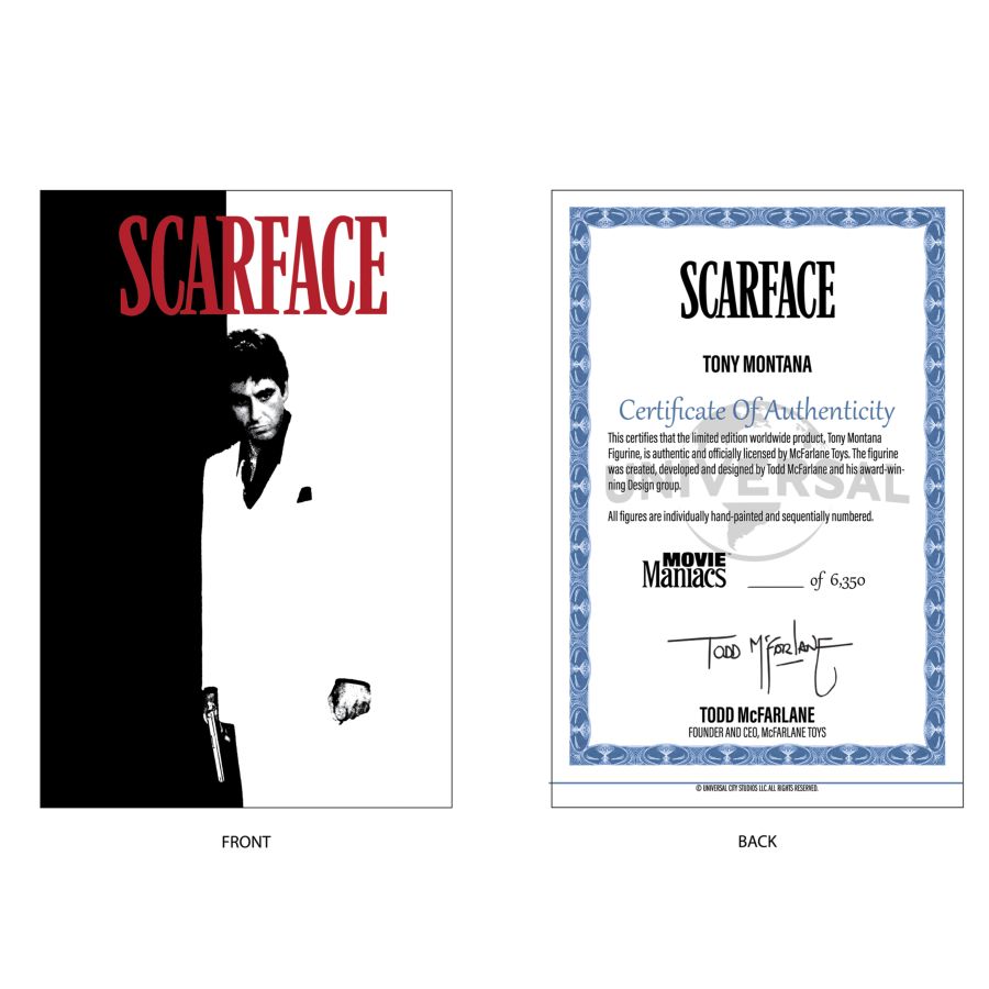 Scarface - Tony Montana McFarlane Movie Maniacs 6