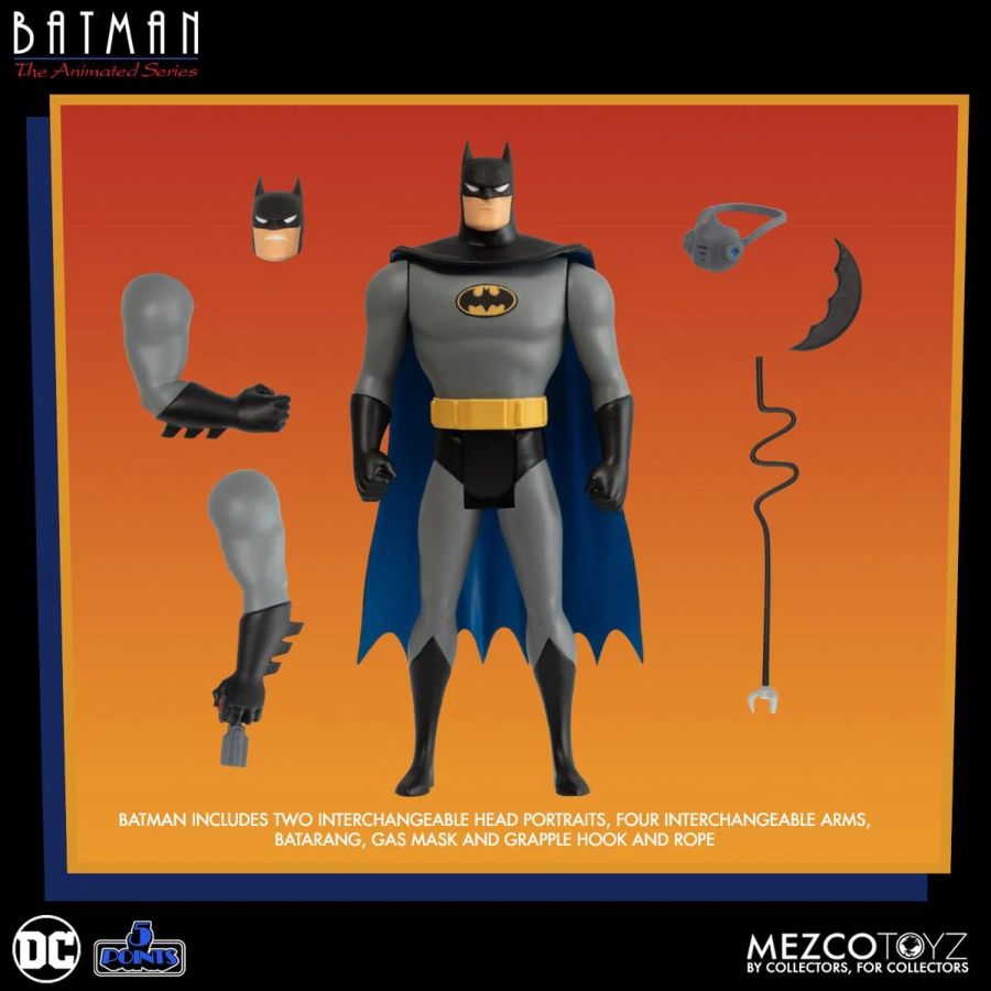 Mezco Batman: Animated Series - 5 Points 3.75