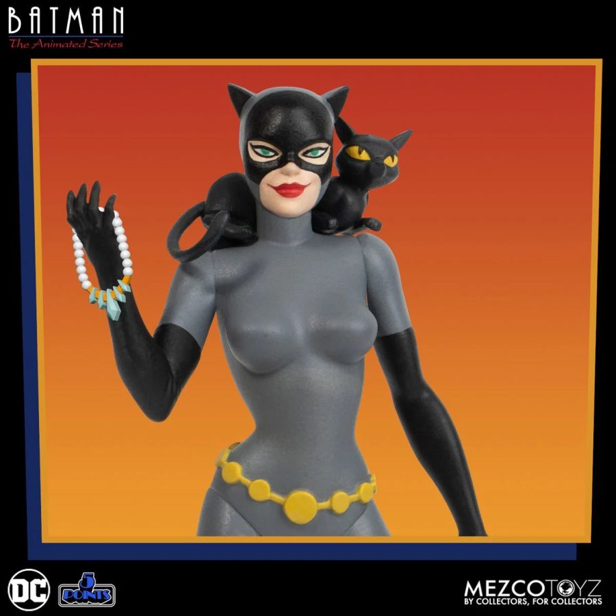 Mezco Batman: Animated Series - 5 Points 3.75" Figures - Set of 4